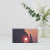 De Visite Carte simple (Debout devant)