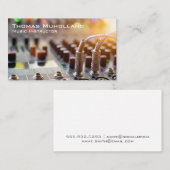 De Visite Carte son | Producteur (Devant / Derrière)