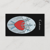 De Visite Carte Tarot 3 épées Thunder_Cove (Dos)