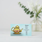 De Visite Carte Teapot (Debout devant)