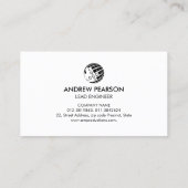 De Visite Carte technique du monde (Dos)