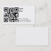 De Visite Carte (téléphone, email, Web) (Devant / Derrière)