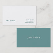 De Visite Carte traditionnelle du Hudson (Devant / Derrière)