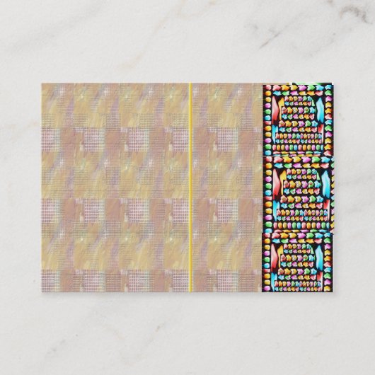 De Visite Carte UNIQUE d'affaires PEU COMMUNES (Devant)