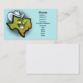 De Visite Carte verte Texas (Devant / Derrière)