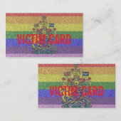 DE VISITE CARTE VICTIME (Devant / Derrière)