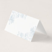 De Visite Carte vintage Floral Rose Place (Dos)