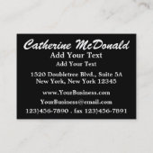 De Visite Carte VIP à bille - SRF (Dos)