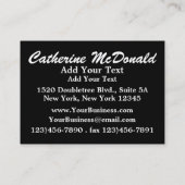 De Visite Carte VIP à bille - SRF (Dos)