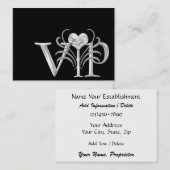 De Visite Carte VIP pour clients - SRF (Devant / Derrière)