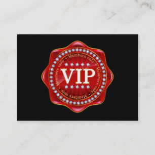 De Visite Carte VIP pour clients - SRF