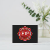 De Visite Carte VIP pour clients - SRF (Debout devant)