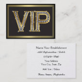 De Visite Carte VIP pour clients - SRF (Devant / Derrière)