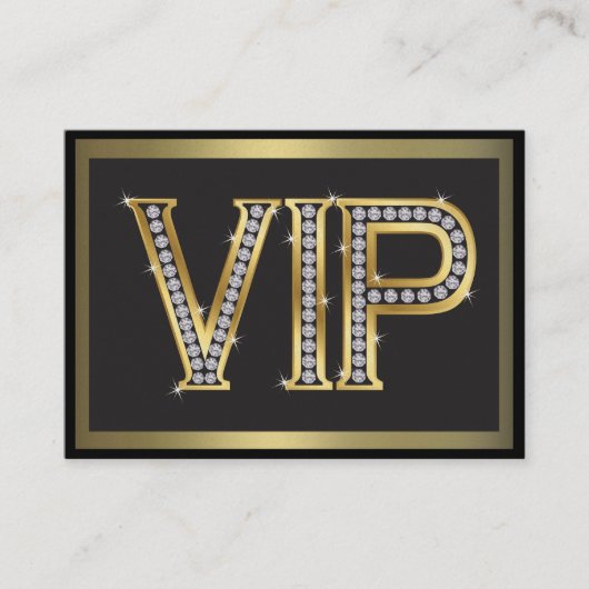 De Visite Carte VIP pour clients - SRF (Devant)