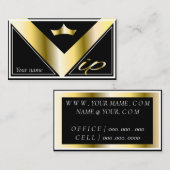 De Visite Carte VIP pour divers événements et entreprises (Devant / Derrière)