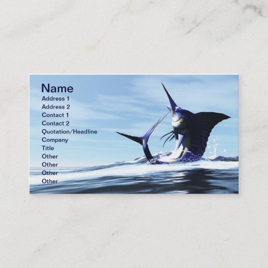 De Visite Carte Wild Child Bu8siness (Devant)