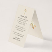 De Visite Catholique Vierge Marie Prière Carte Sainte (Dos)