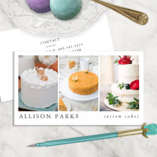 De Visite Chef pâtissier / Gâteaux sur mesure / Autres Carte