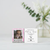 De Visite Code QR du Carte photo Creative Maquillage (Debout devant)