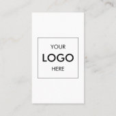 De Visite Connectez-vous avec nous Social Media Logo Carte d (Dos)