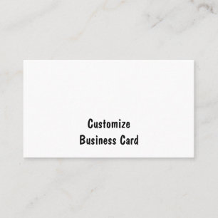De Visite Créez votre carte personnalisée 3,5" x 2,0"