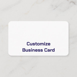 De Visite Créez votre carte personnalisée 3,5" x 2,0"