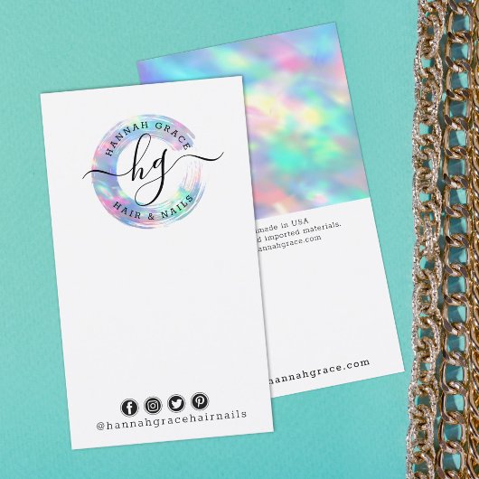 De Visite do-it-yourself Elevage Bijoux carte Bow arc-en-cie