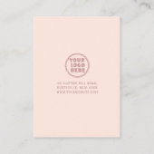 De Visite Elégante bijouterie Bracelet d'artisanat Carte d'a (Dos)