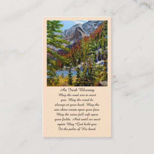 De Visite Elégante carte funéraire du service commémoratif (Devant)