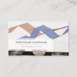 De Visite Elégante carte monétaire en euro blanc en tant qu'