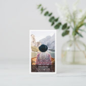 De Visite Funeral Memorial moderne et simple Carte photo (Debout devant)