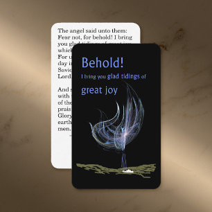 De Visite Glad Tidings Carte Sainte