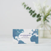 De Visite Guide d'excursions Carte bleue (Debout devant)