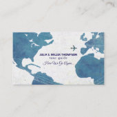 De Visite Guide d'excursions Carte bleue (Devant)