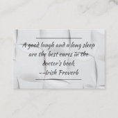 De Visite Infos carte - Bénéficiez d'une bonne qualité/Encou (Devant)