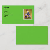 De Visite Je suis la carte beautiful-2 (Devant / Derrière)
