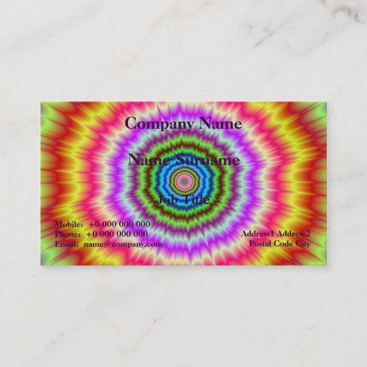 De Visite Kaboom ! ! ! ! Carte (Devant)