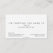 De Visite la carte (Devant)