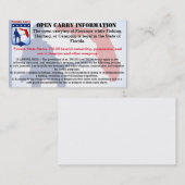 De Visite La Floride ouverte portent la carte (Devant / Derrière)