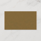 De Visite Lavé à terre profilez la carte (Dos)