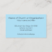 De Visite Light One Love Religieux carte d'affaires (Dos)