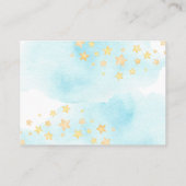 De Visite Livres pour carte d'insertion pour bébé (Dos)