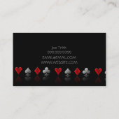 De Visite Magicien Carte Poker Trick Entertainment (Dos)