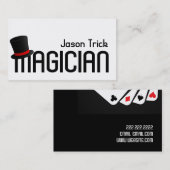 De Visite Magicien carte Trick Poker Chip Entertainment (Devant / Derrière)