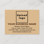 De Visite Marque d'entreprise sur petite carte rectangle Bro (Devant)