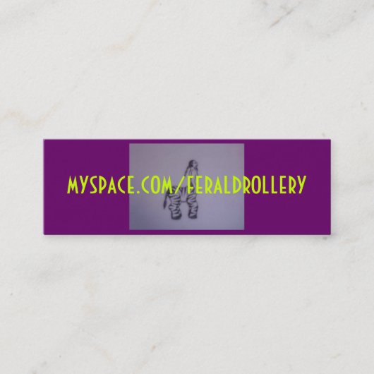 De Visite Mini Carte d'Anuddah FD (Devant)