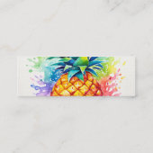 De Visite Mini Carte d'appel couleur Swinger Pineapper (Dos)