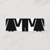 De Visite Mini Carte d'appel FMF (Dos)