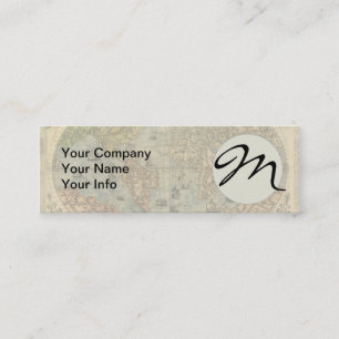 De Visite Mini Carte du monde Forlani Antiquev 1565 Renaissance