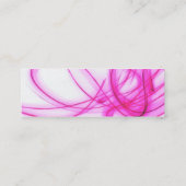 De Visite Mini Carte Je dépéris Light Rosa (Dos)